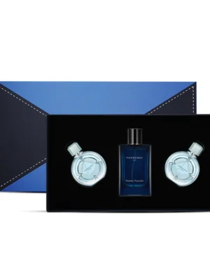 POURCHET UNISEX BLUE BOX 3PCS SET - Image 1